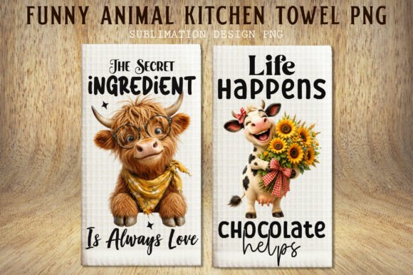 Evaluating the Practical Value of Funny Animal Kitchen Towel PNG Assets