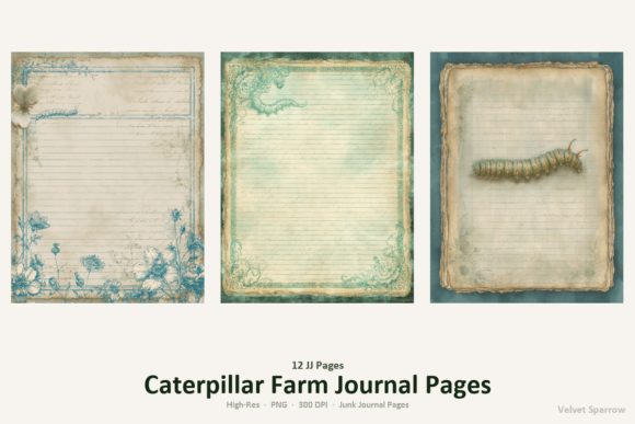 Revitalize Your Paper Crafts with Caterpillar Farmhouse Ephemera