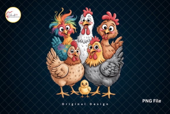 Whimsical Chicken Family PNG: A Guide to Playful Farmhouse Design