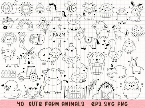 Why Farm Animal Clipart Cute Animal SVG Is the Secret Weapon for Modern Creators